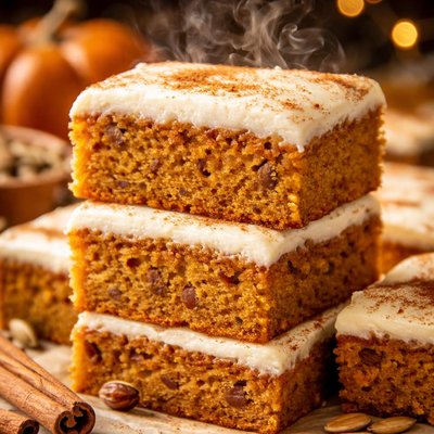 Image of Pumpkin Bars Reduced Sugar