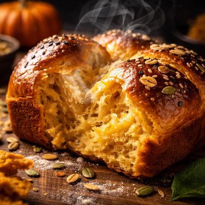 Image of Pumpkin Brioche