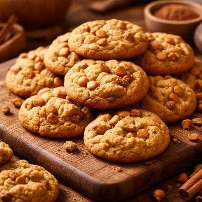 Image of Pumpkin Butterscotch Chip Cookies
