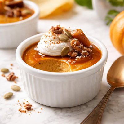 Image of Pumpkin Caramel Custard
