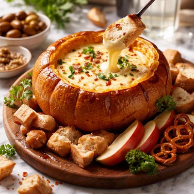 Image of Pumpkin Cheese Fondue
