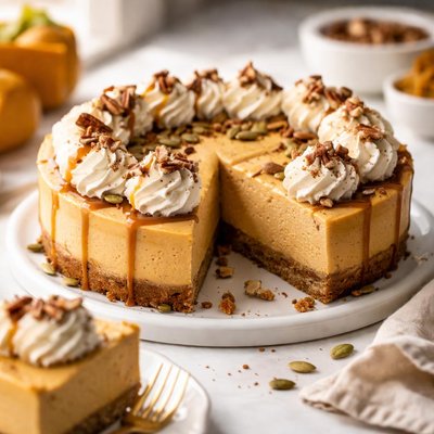 Image of Cheesecake de Calabaza Bajo en Sodio