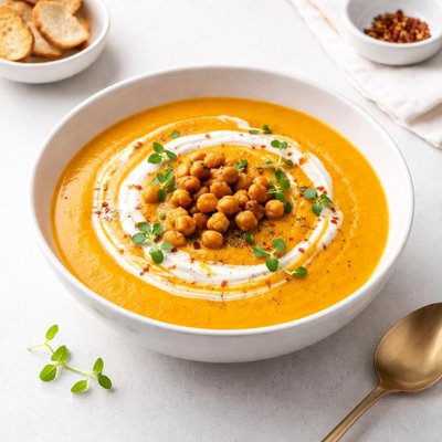 Image of Pumpkin Chickpea Soup