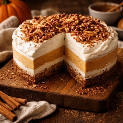 Image of Pumpkin Chiffon Torte Pampered Chef