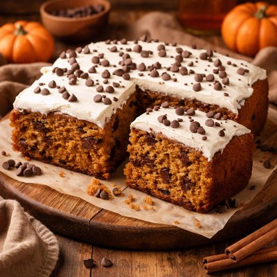 Image of Pumpkin Chocolate Chip Cake