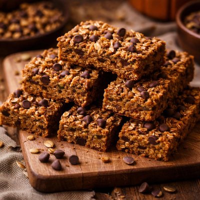 Image of Pumpkin Chocolate Chip Granola Bars