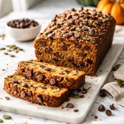 Image of Pumpkin Chocolate Chip Loaf