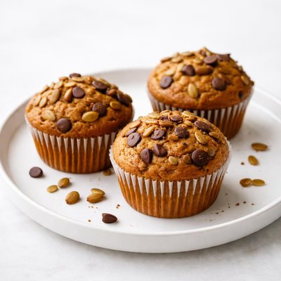 Image of Pumpkin Chocolate Muffins