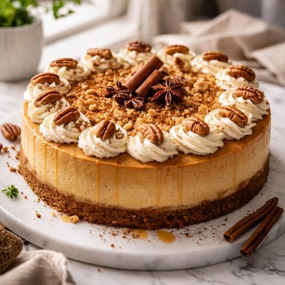 Image of Pumpkin Cinnamon Cheesecake