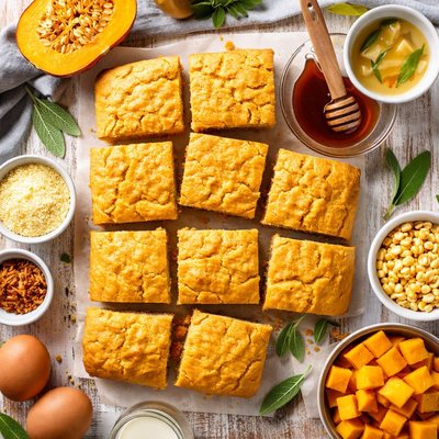 Image of Pumpkin Corn Bread