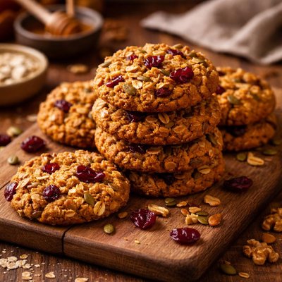 Image of Pumpkin Cranberry Breakfast Cookie