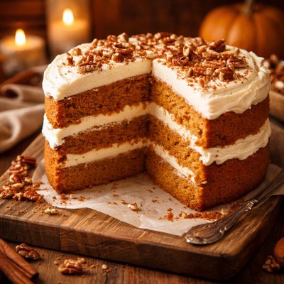 Image of Pumpkin Cream Cake
