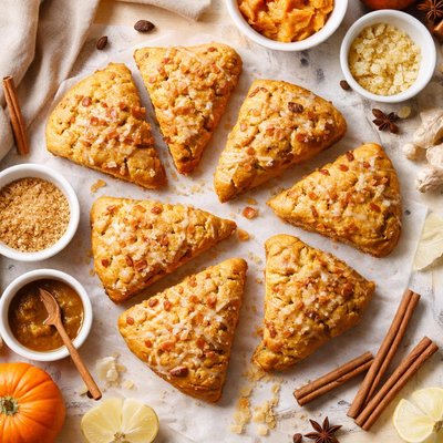Image of Pumpkin Ginger Scones