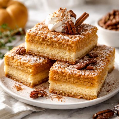 Image of Pumpkin Gooey Butter Cake Paula Deen
