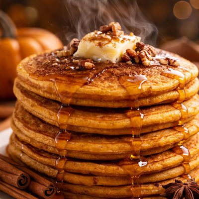 Image of Pumpkin Griddle Cakes