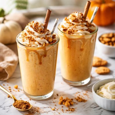 Image of Pumpkin Ice Cream Smoothies