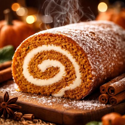 Image of Pumpkin Log Roll