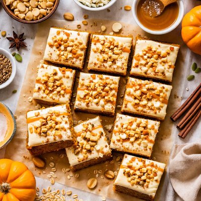 Image of Pumpkin Macadamia Bars