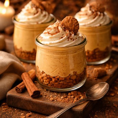 Image of Pumpkin Mousse Dessert Parfait
