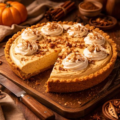 Image of Pumpkin Mousse Pie