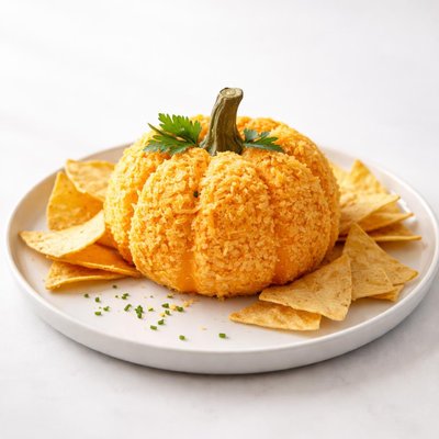 Image of Pumpkin Nacho Cheese Ball