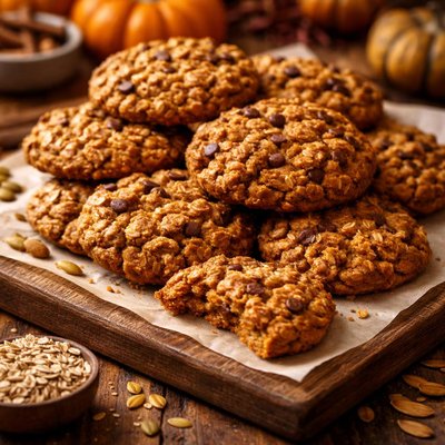 Image of Pumpkin Oatmeal Cookies