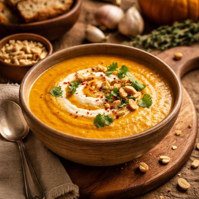 Image of Pumpkin Peanut Bisque