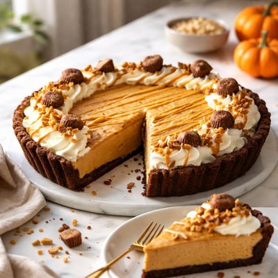 Image of Pumpkin Peanut Butter Pie