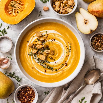 Image of Pumpkin Pear Soup