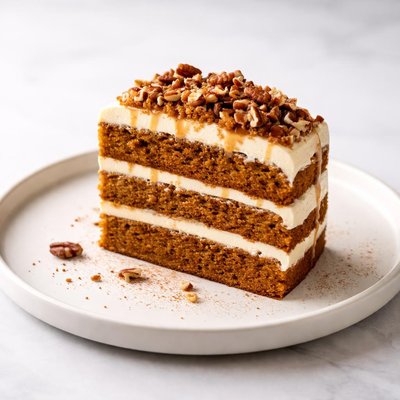 Image of Pumpkin Pecan Layer Cake