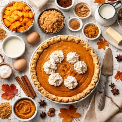 Image of Pumpkin Pie Amish Recipe Delicious