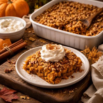 Image of Pumpkin Pie Dump Cake