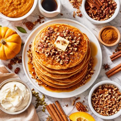 Image of Pumpkin Pie Pancakes
