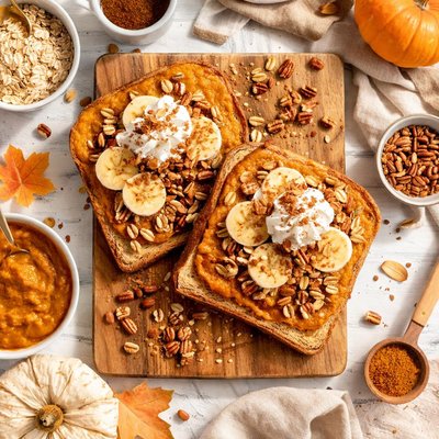 Image of Pumpkin Pie Toast