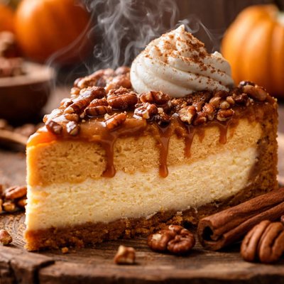 Image of Pumpkin Praline Cheesecake