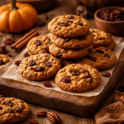 Image of Pumpkin Raisin Cookies