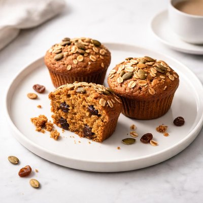 Image of Pumpkin Raisin Muffins