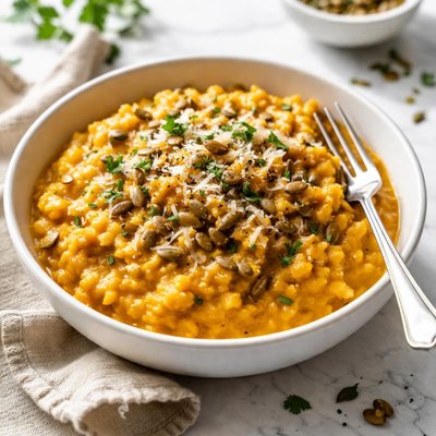 Image of Vegan Pumpkin Risotto