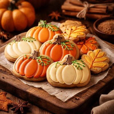 Image of Pumpkin Rollout Cookies