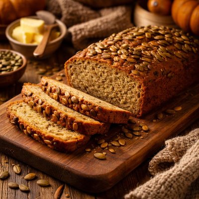 Image of Whole30 Pumpkin Seed Bread