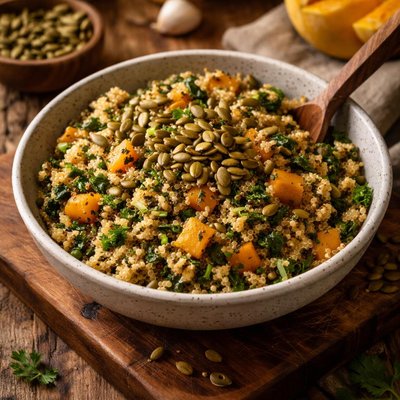 Image of Pumpkin Seed Quinoa Pilaf