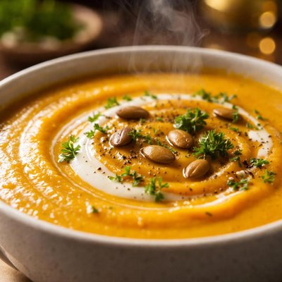 Image of Pumpkin Soup Super Easy from a Can