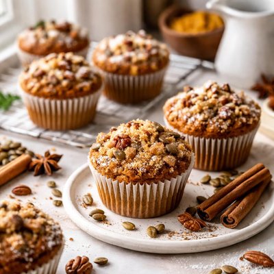 Image of Pumpkin Spice and Everything Nice Muffins