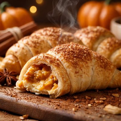 Image of Pumpkin Spice Crescent Breakfast Rolls