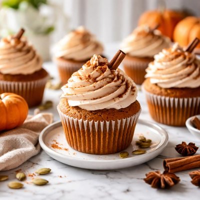 Image of Pumpkin Spice Cupcakes
