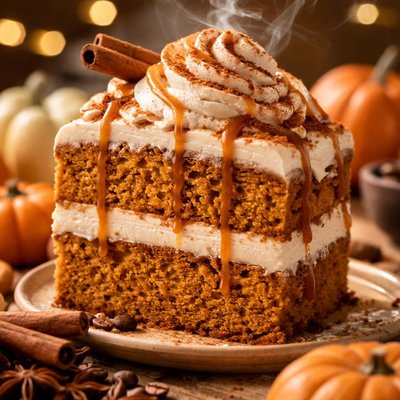 Image of Pumpkin Spice Latte Cake