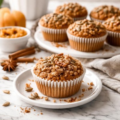 Image of Vegan Pumpkin Spice Muffins