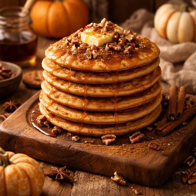 Image of Pumpkin Spice Pancakes