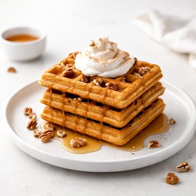 Image of Pumpkin Spice Waffles