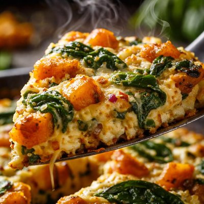 Image of Pumpkin Spinach Frittata